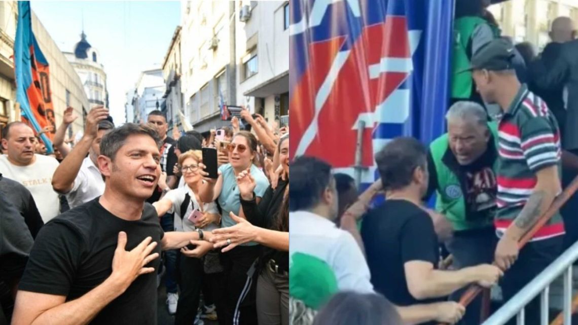 Las operaciones detrás del video de Axel Kicillof en el escenario de la ...