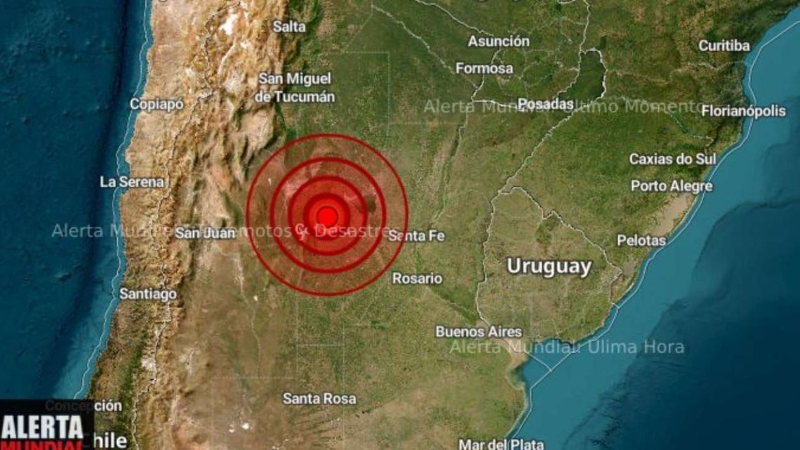 An earthquake of almost 4 degrees shook several towns in the north of Córdoba
