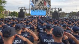 Cadetes de la policía de Córdoba que egresan