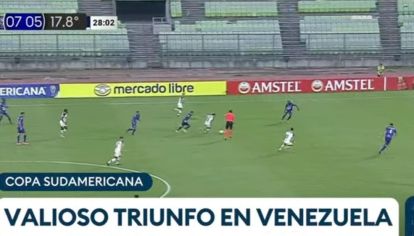 En la transmisión del canal de noticias se visualizó una desubicada frase en el videograph tras la derrota del equipo xeneize por 4 a 2 frente a Fortaleza. 