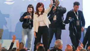 20240427 Cristina Kirchner durante un acto en Quilmes