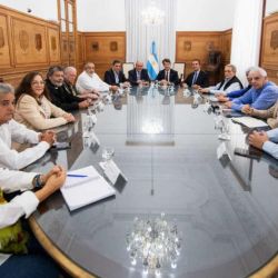 La CGT en Casa Rosada | Foto:Cedoc