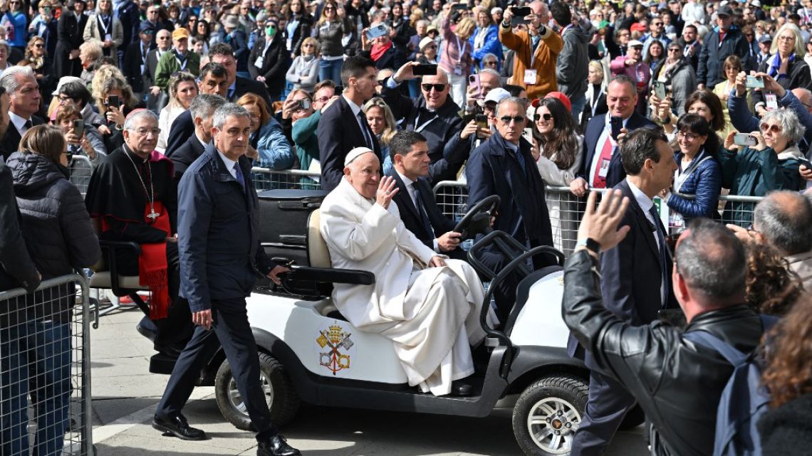 Pope Francis visited Venice and warned that the city could cease to exist due to the impact of climate change