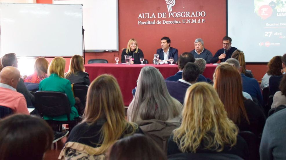 Encuentro de legisladores radicales en Mar del Plata.