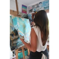 Romina Graziani: Una artista que pinta con el alma | Foto:CEDOC