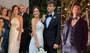 Los mejores looks en la boda de Carolina Amoroso y Guido Covini