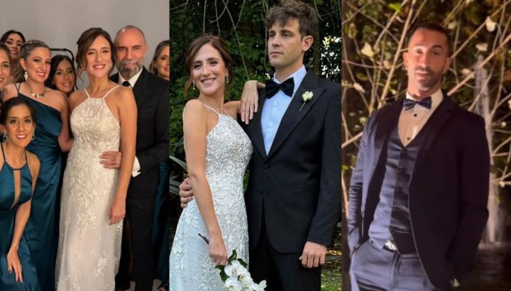 Los mejores looks en la boda de Carolina Amoroso a la que asistió Licha Navarro de Gran Hermano