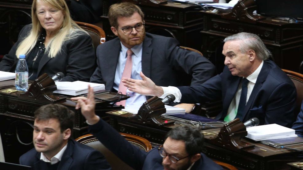 SESIÓN EN DIPUTADOS PARA APROBAR LA LEY BASES Y EL PAQUETE FISCAL