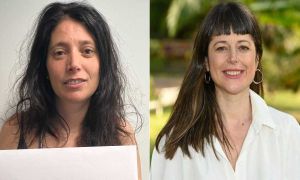 Karina Banfi y Carolina Gaillard, Sabrina Ajmechet y Carolina Gaillard 20240429