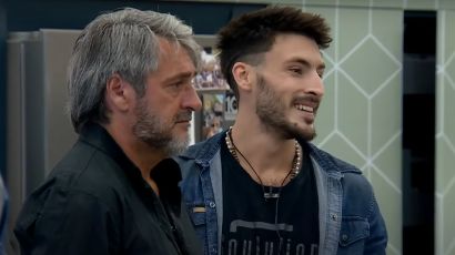 DARÍO MARTÍNEZ CORTI recibió a su hijo en el "CONGELADOS" de GRAN HERMANO