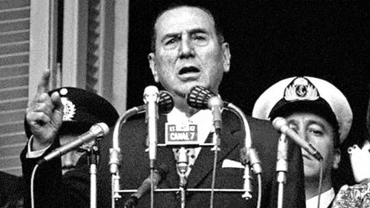 Juan Domingo Perón primero de mayo de 1974
