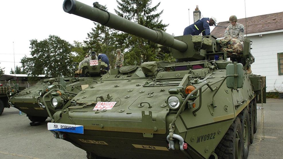 Vehículos blindados M116 Stricker 