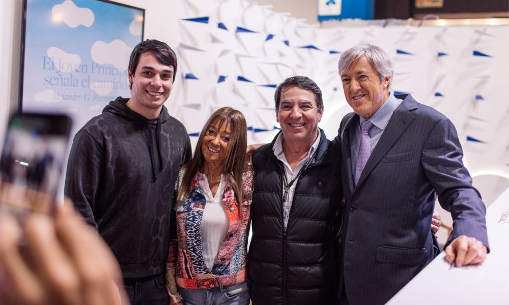 Alejandro Roemmers presentó su nuevo libro en la Feria del Libro de Buenos Aires.