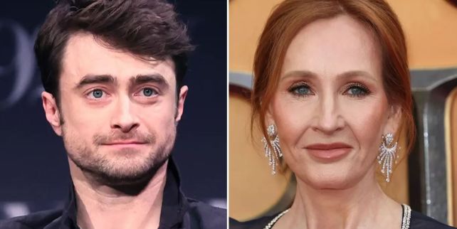 Daniel Radcliffe y J.K.Rowling
