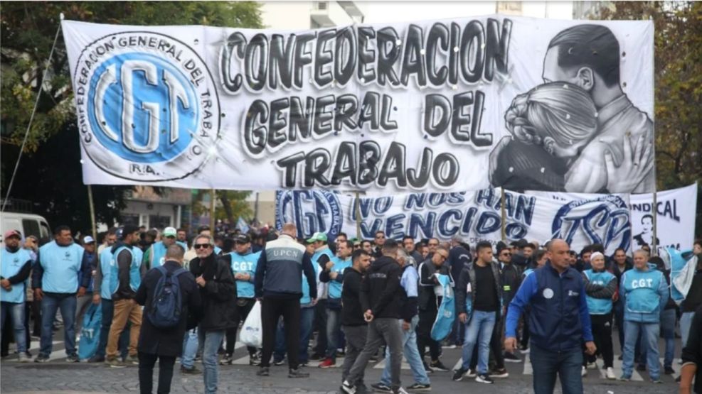 Acto día del Trabajador: la CGT ratificó el paro general del 9 de mayo |  Canal E