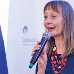 Poland’s ambassador to Argentina, Aleksandra Piatkowska.