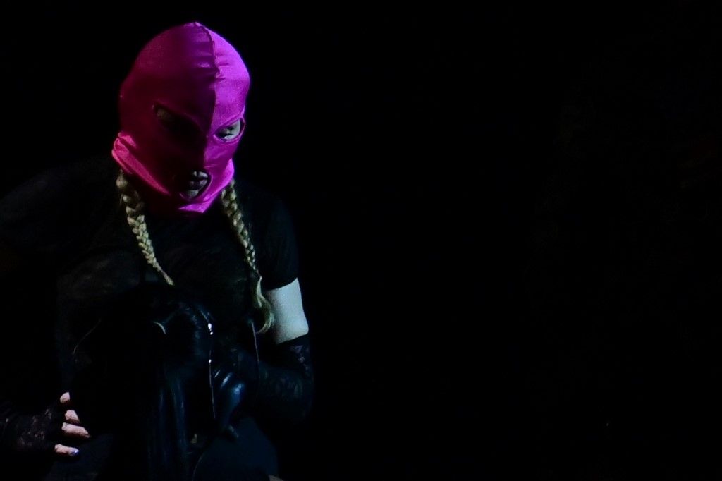 2 de mayo de 2024. Madonna en la prueba de sonido y escenario en la playa de Copacabana.