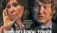 Cristina y Milei - Revista Noticias