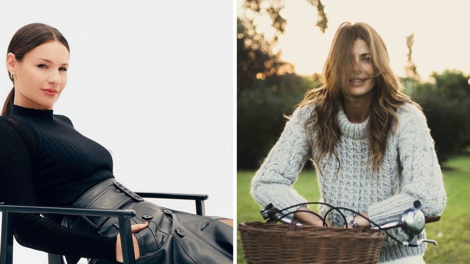 Pampita y Juliana Awada lucen los abrigos que están en tendencia esta temporada