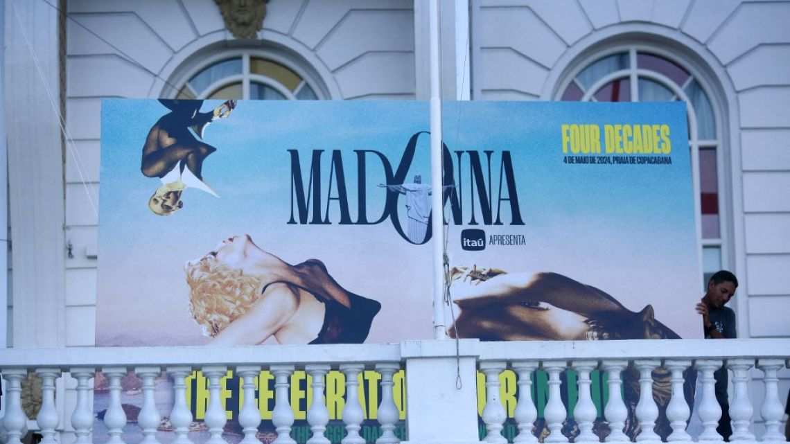 Rio prepares for Madonna’s free show: 1.5 million people are expected