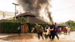 20240504 Las inundaciones provocadas por las intensas lluvias que azotaron el sur de Brasil dejaron al menos 57 muertos y 67 desaparecidos
