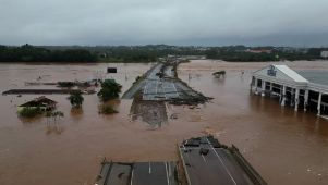 Desastre climático en Brasil