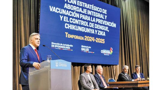 Córdoba comenzará una campaña de vacunación provincial contra el dengue