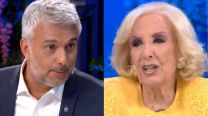 Mario Massaccesi y Mirtha Legrand
