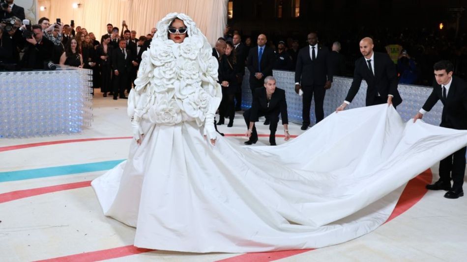 Rihanna en la Met Gala 2023