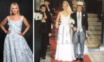 La verdad detrás de quién diseñó el vestido de novia de Valeria Mazza