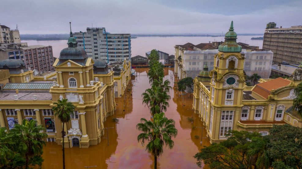 Inundaciones en Brasil