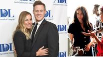 Trevor Engelson y Meghan Markle 