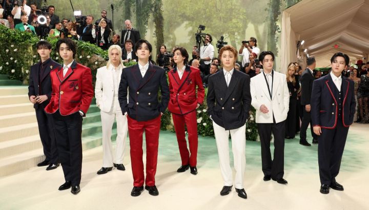 Stray Kids debutó como el primer grupo de K-Pop en estar en la alfombra roja de la Met Gala 2024