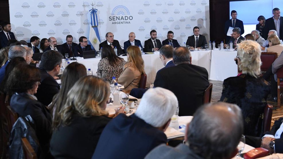 tratamiento de ahora en el Senado por la ley bases