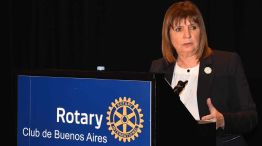 Patricia Bullrich en el Rotary Club