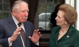 Augusto Pinochet y Margaret Thatcher