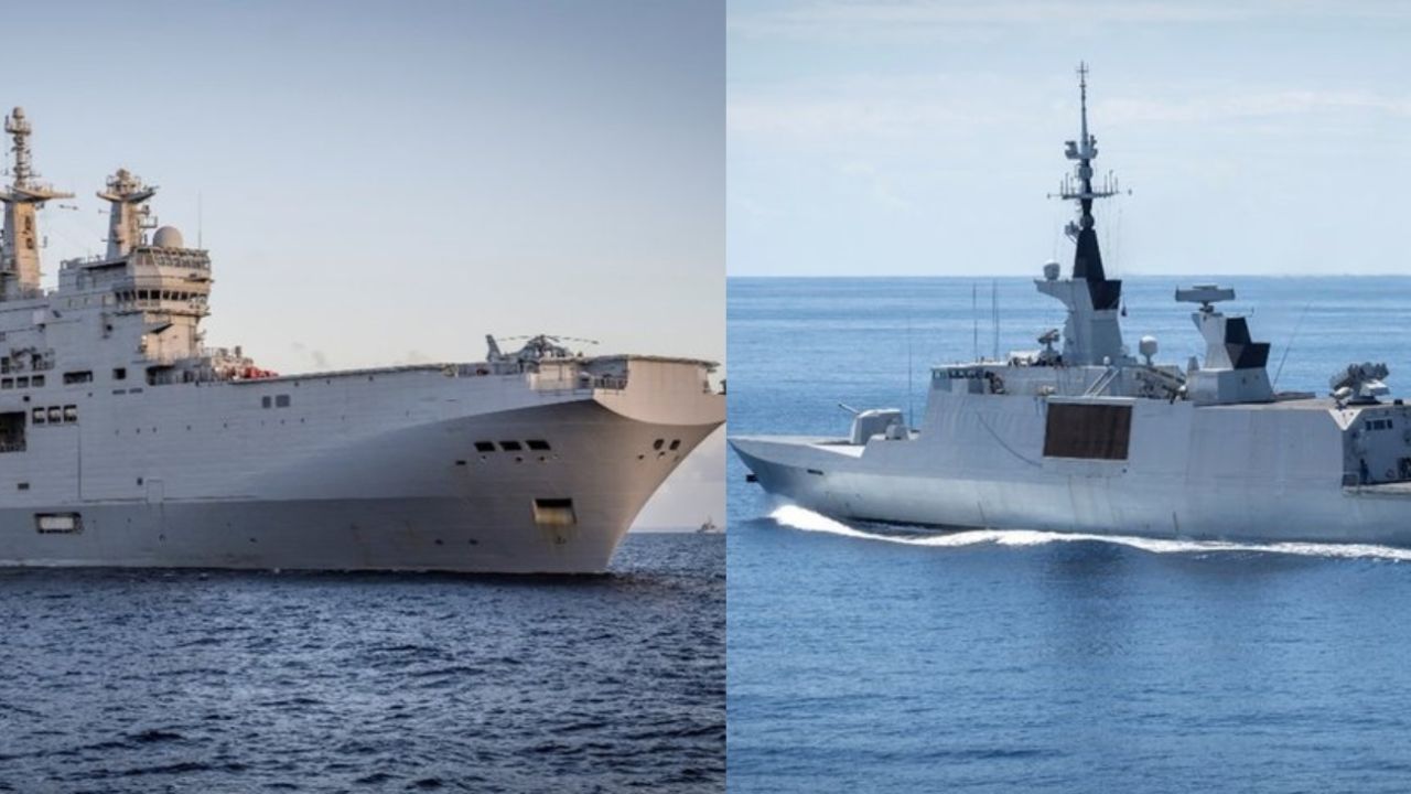 Cómo son los dos buques de guerra franceses que participaron en una misión en Argentina | Perfil