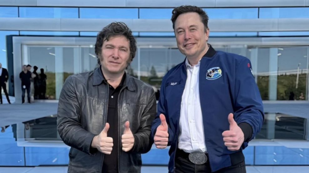 Milei y Musk