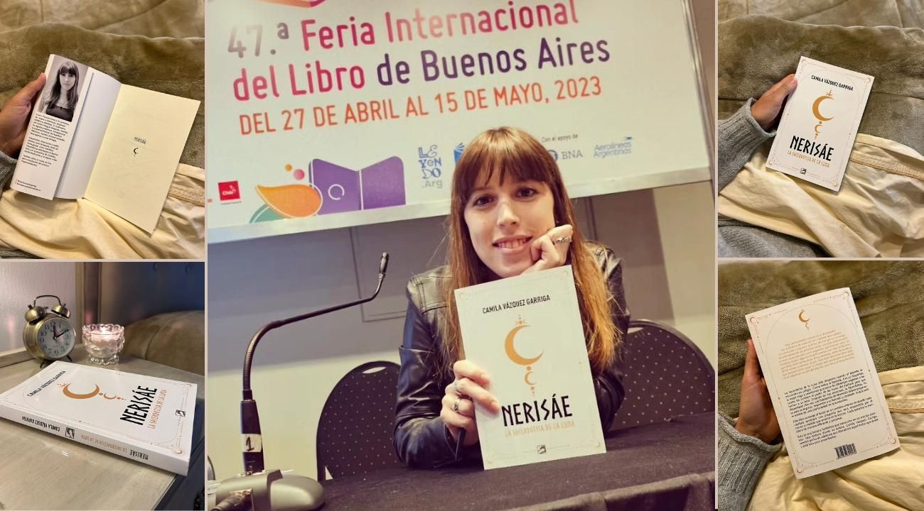 Nerisáe, la Sacerdotisa de la Luna: Un Viaje Literario hacia lo Profundo de su autora Camila Vázquez Garriga