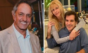 Daniel Scioli, Karina Rabolini e Ignacio Castro Cranwell