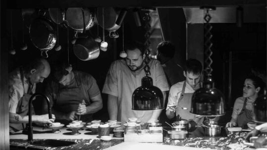 Tomás Treschanski y Javier Rodríguez de El papagayo, unidos por el placer de la alta gastronomía argentina