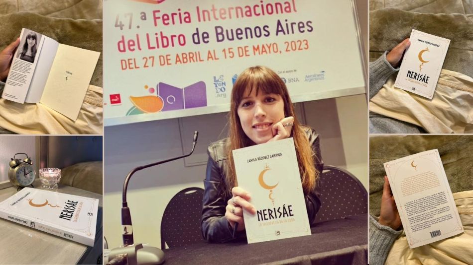 Nerisáe, la Sacerdotisa de la Luna: Un Viaje Literario hacia lo Profundo de su autora Camila Vázquez Garriga