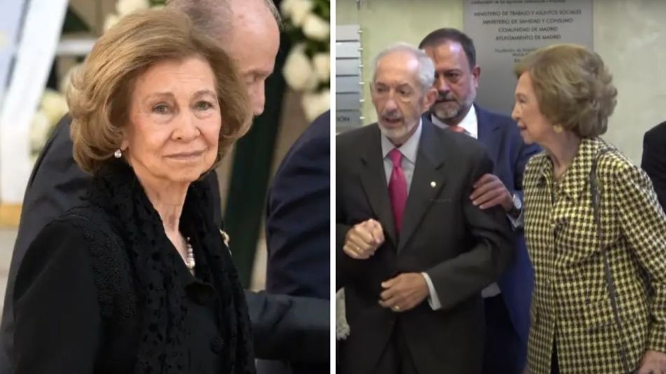 Reina Sofía y Manolo Barrós
