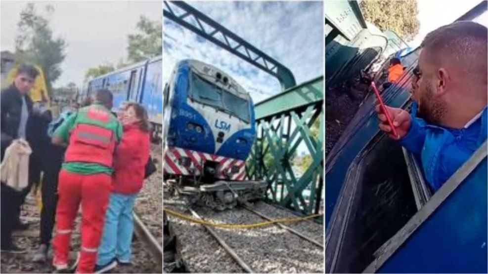 Choque de trenes en Palermo 20240510
