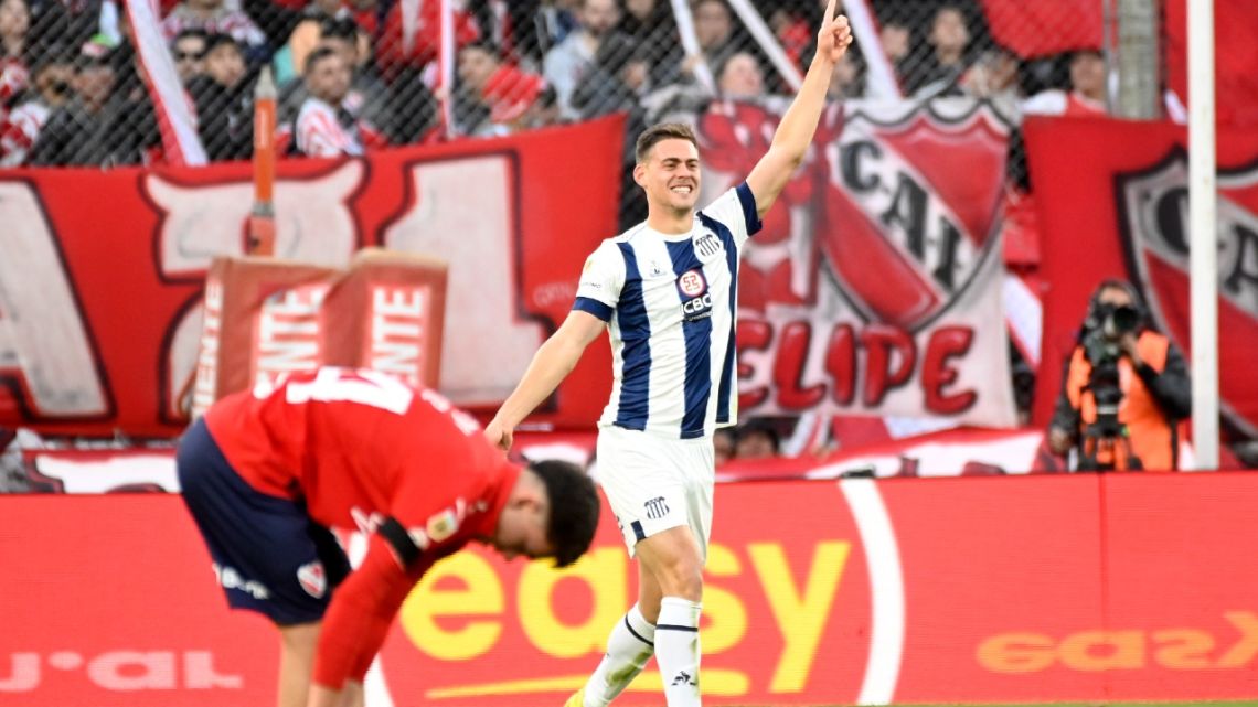 Talleres le dio un tremendo golpe a Independiente luego de su triunfo ...