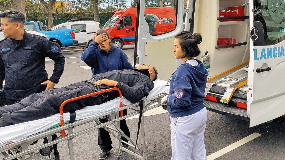 Accidente en el San Martín: todavía quedan diecisiete heridos en observación en los hospitales porteños