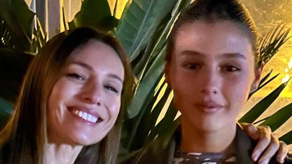 Pampita estuvo presente en el cumpleaños de Delfina García Moritán