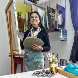 Nancy Garnero: La Artista que Transforma Espacios y Almas con su Arte | Foto:CEDOC