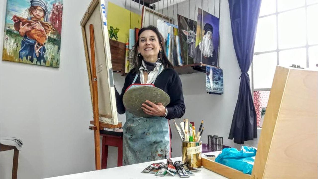 Nancy Garnero: La Artista que Transforma Espacios y Almas con su Arte | Foto:CEDOC