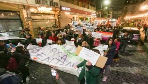 Marcha para pedir justicia por las tres mujeres asesinadas en un incendio en barracas 20240513
